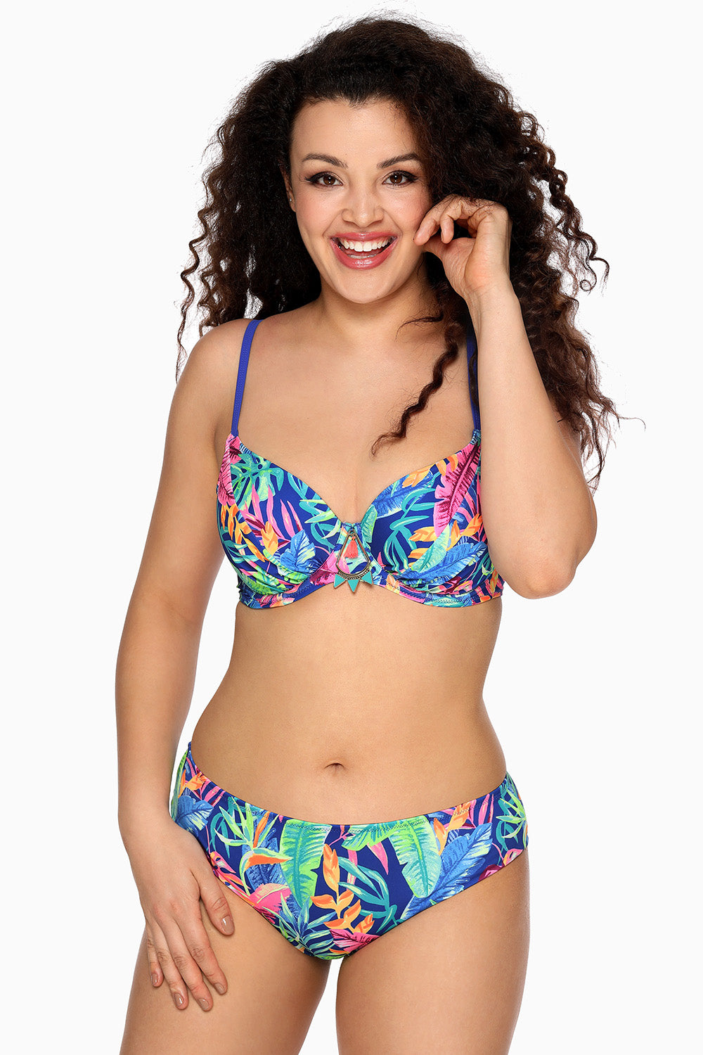 SK Etnic Blue Swimming bra