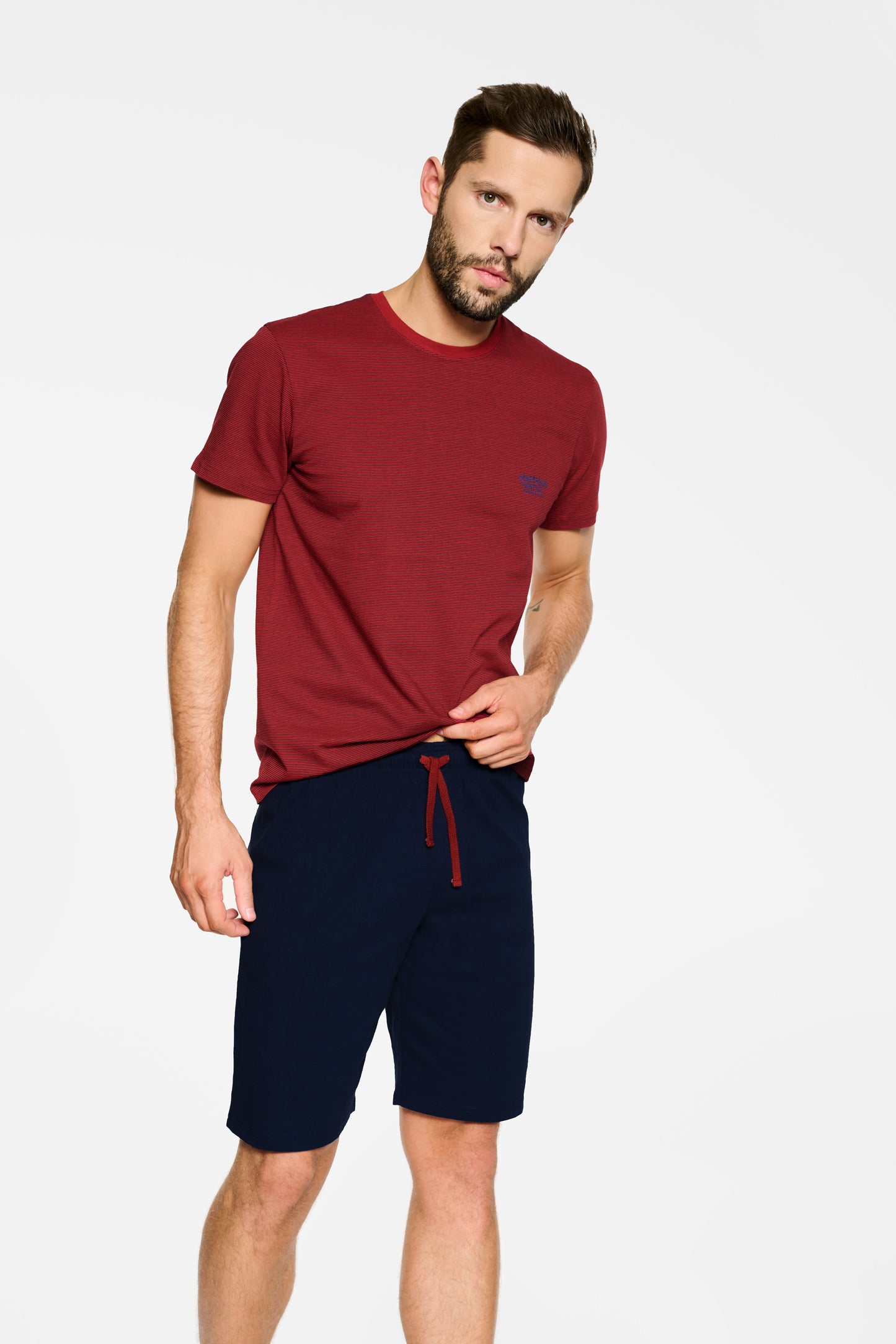 Red Navy Pyjama