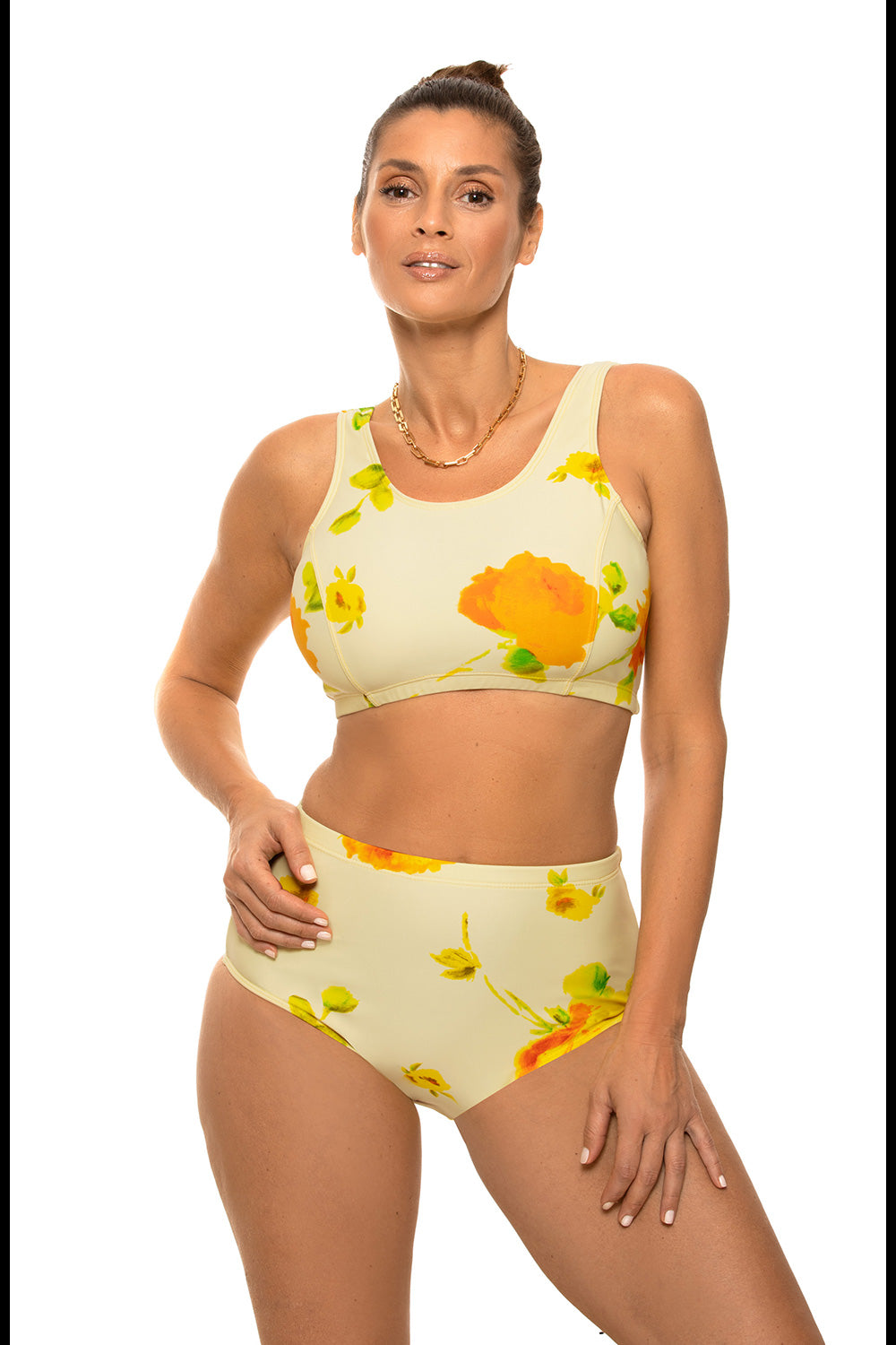 Asani Yellow Swimsuit two piece