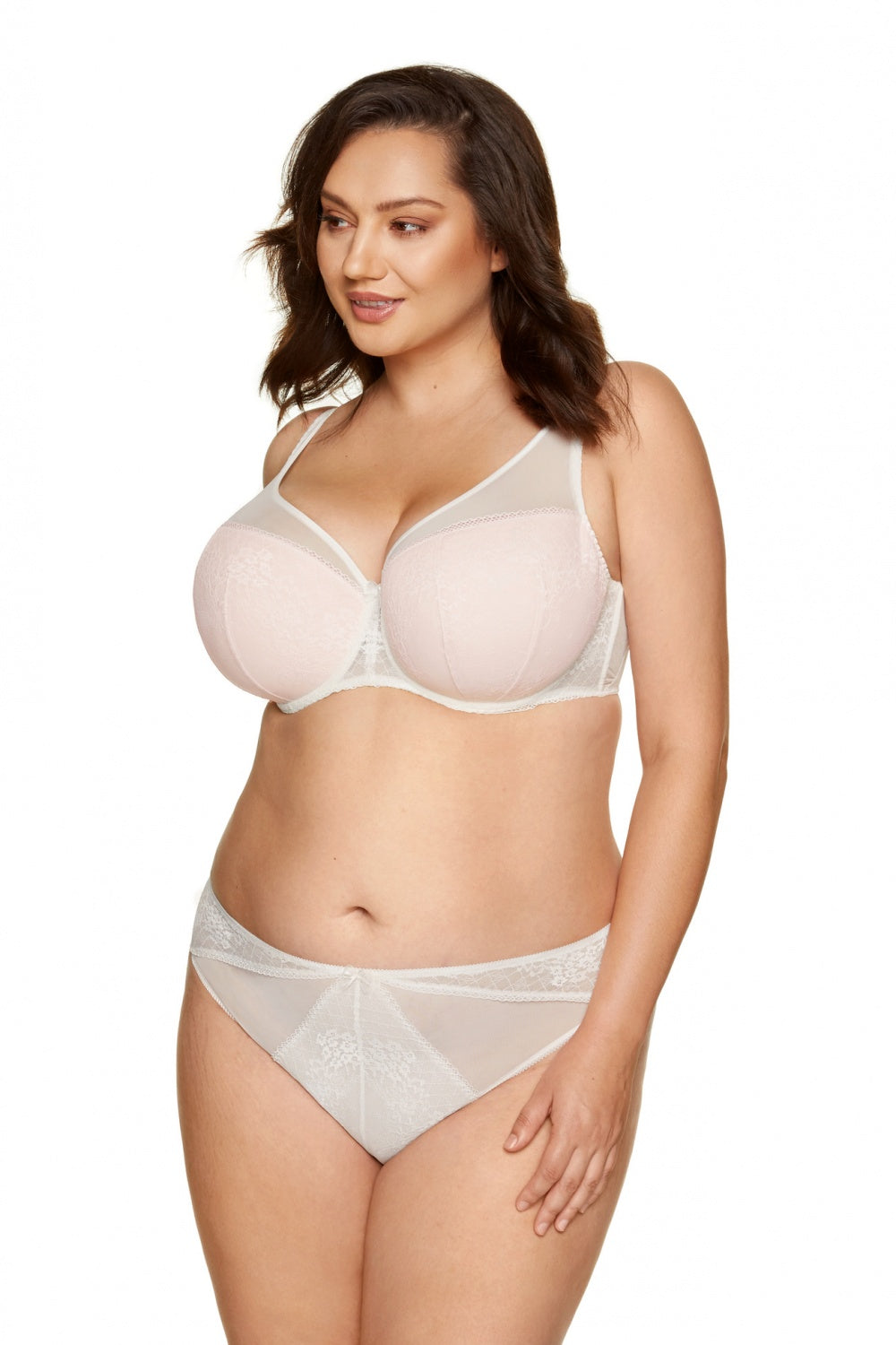 B Cream Padded bra