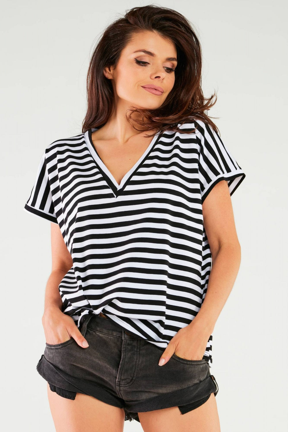 Paski Black Blouse