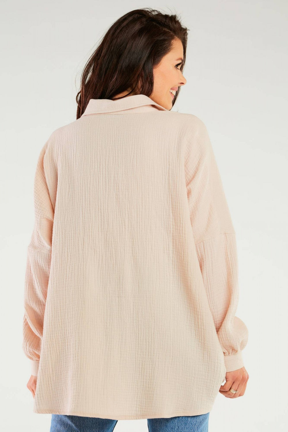 Beige Long sleeve shirt