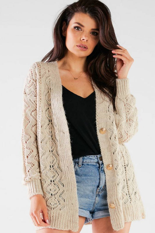 Beige Cardigan