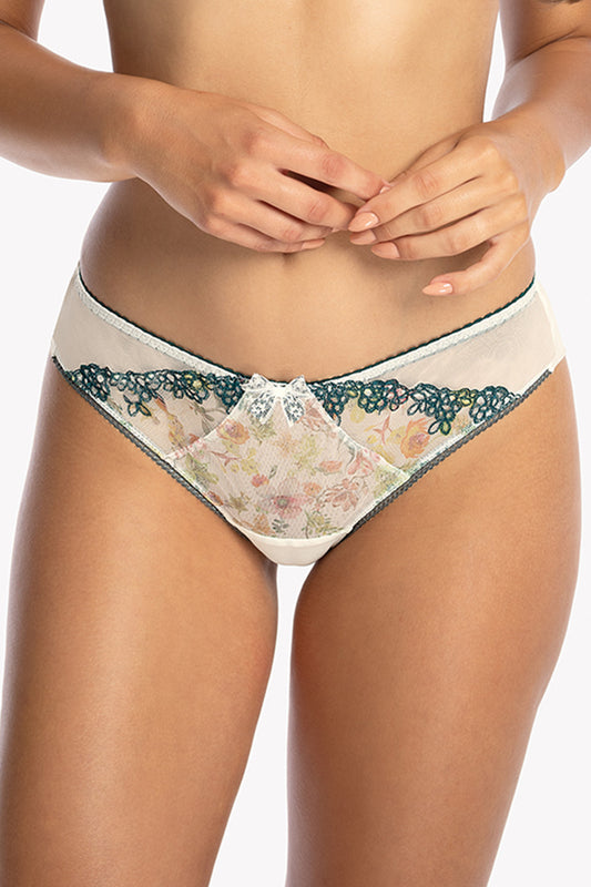 Nicole Ecru Brazilian style panties