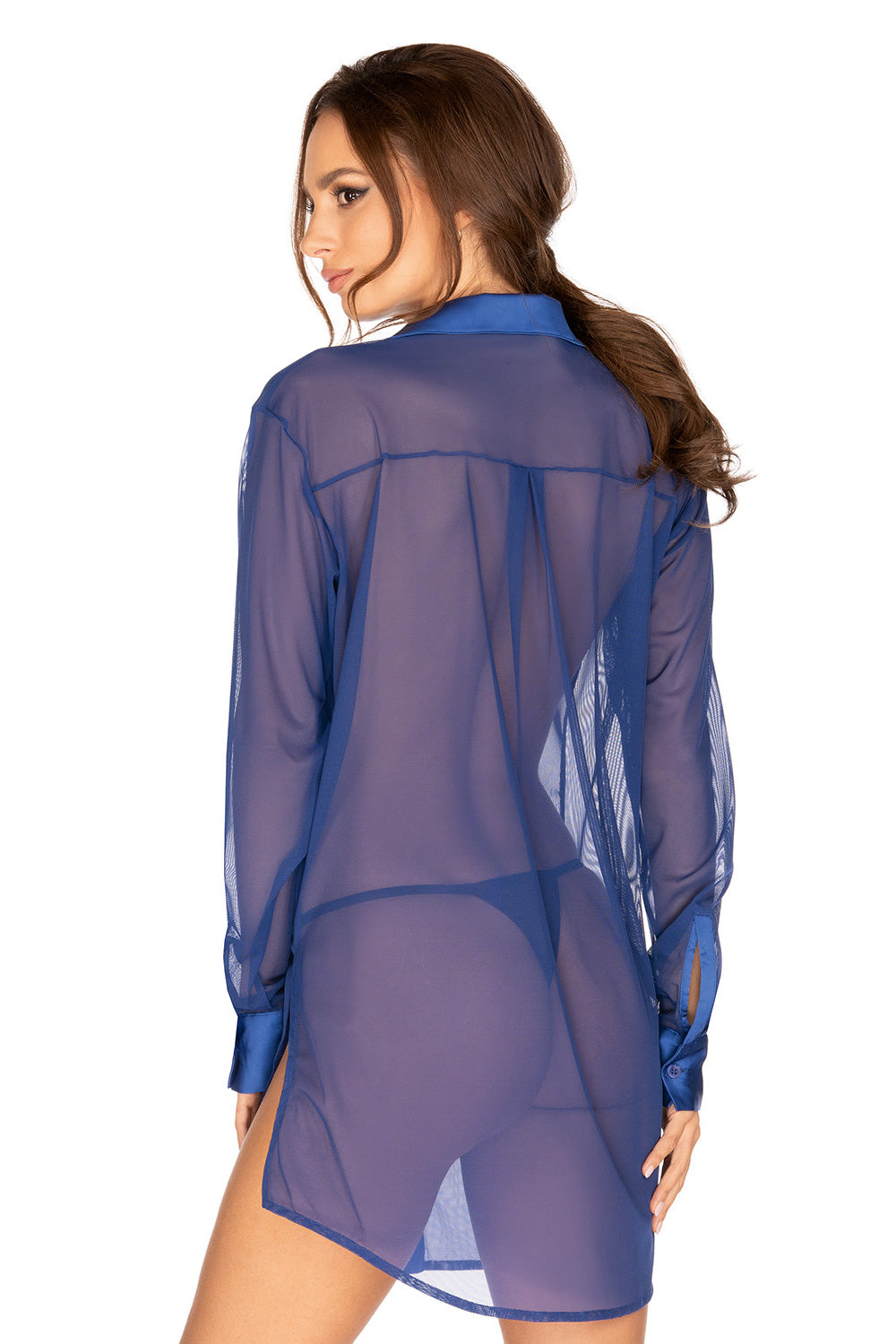 Stellya Blue Sexy shirt