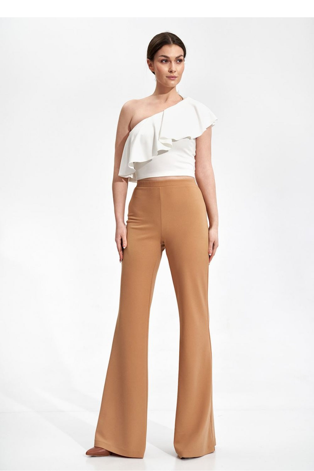 Beige Women trousers