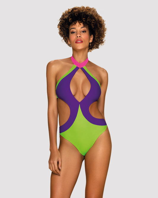 Playa Norte Violet Swimsuit one piece