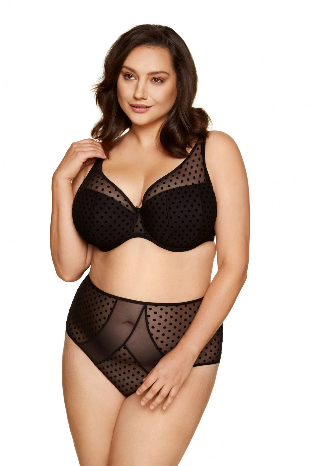 B Black Padded bra