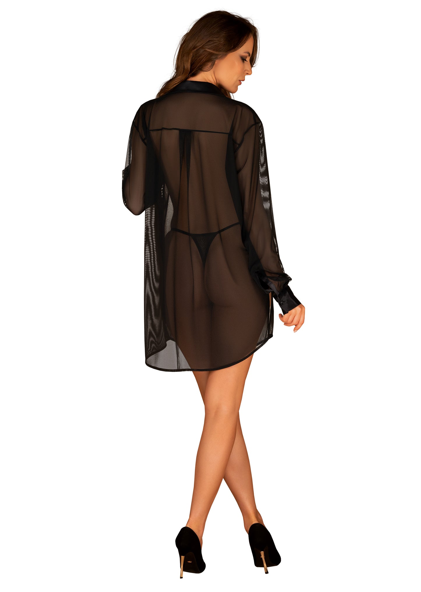 Stellya Black Sexy shirt