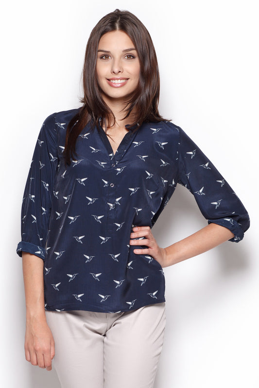 Navy Long sleeve shirt